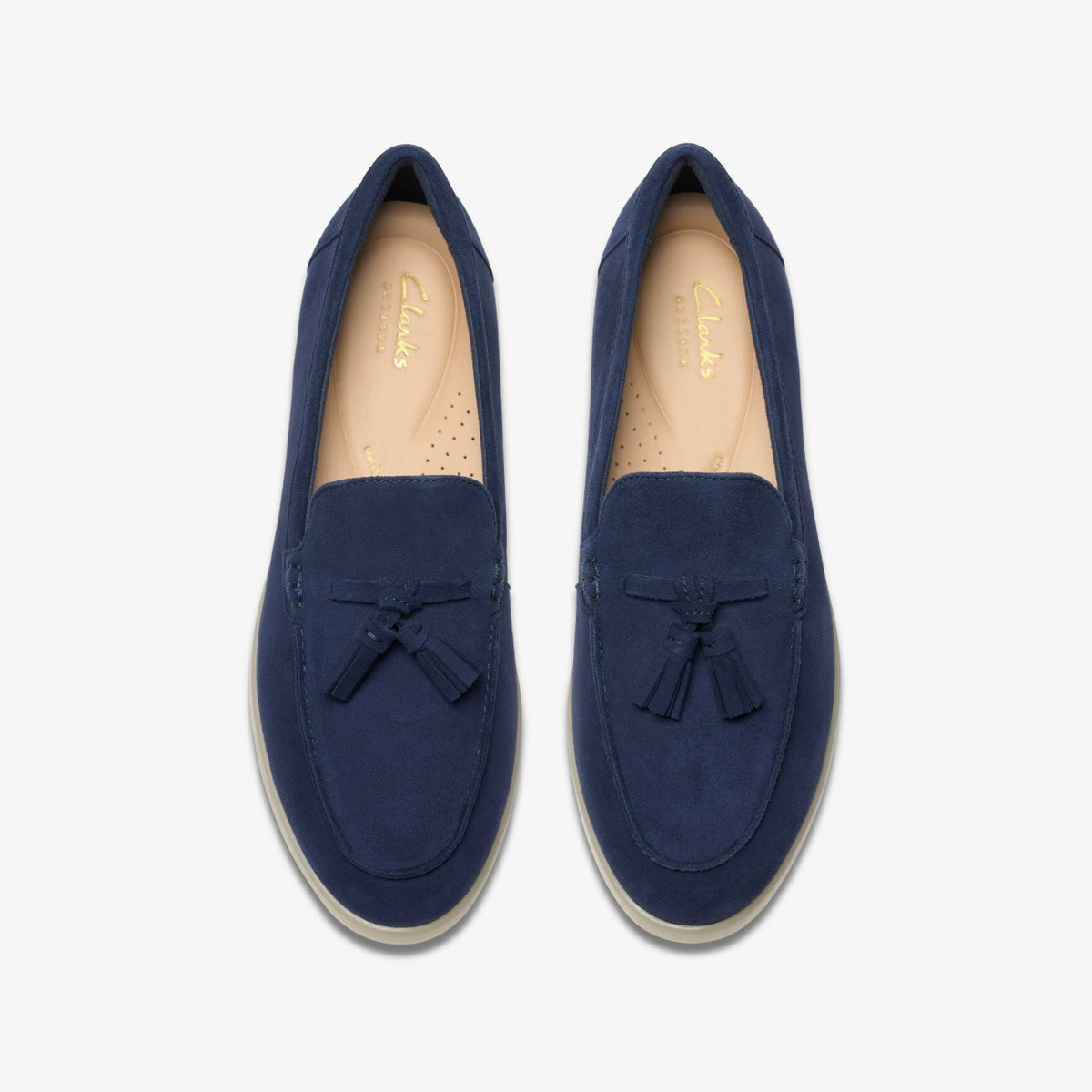 Narini Edge Navy Suede - Clarks Women