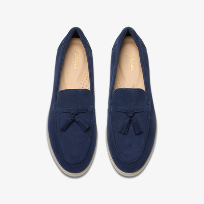 Narini Edge Navy Suede - Clarks Women