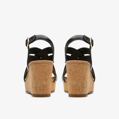 Sabina Sling Black/Black - Clarks Women