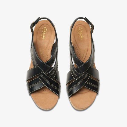 Sabina Sling Black/Black - Clarks Women