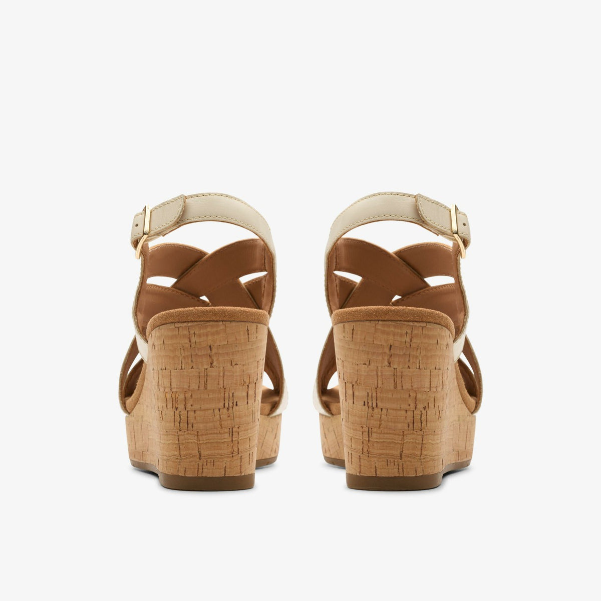 Sabina Sling Cream Leather - Clarks Women