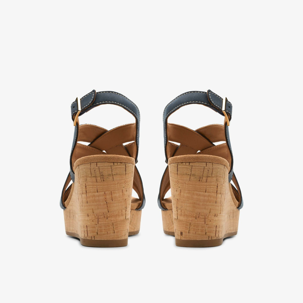 Sabina Sling Navy Nubuck - Clarks Women