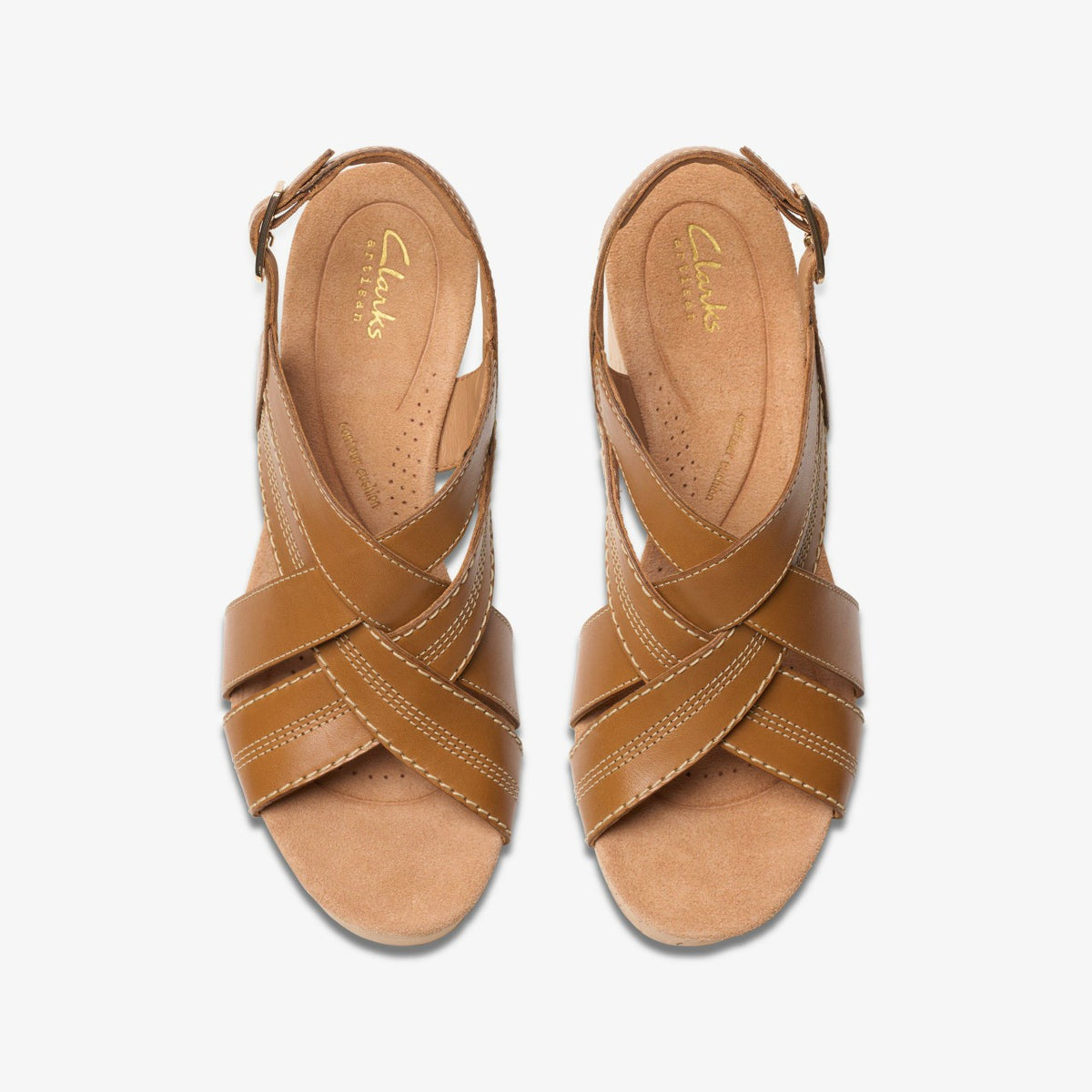 Sabina Sling Tan Leather - Clarks Women