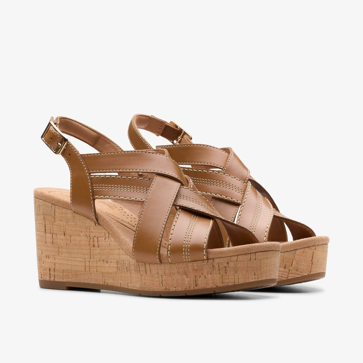 Sabina Sling Tan Leather - Clarks Women