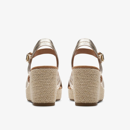 Sabina Strap Champagne - Clarks Women