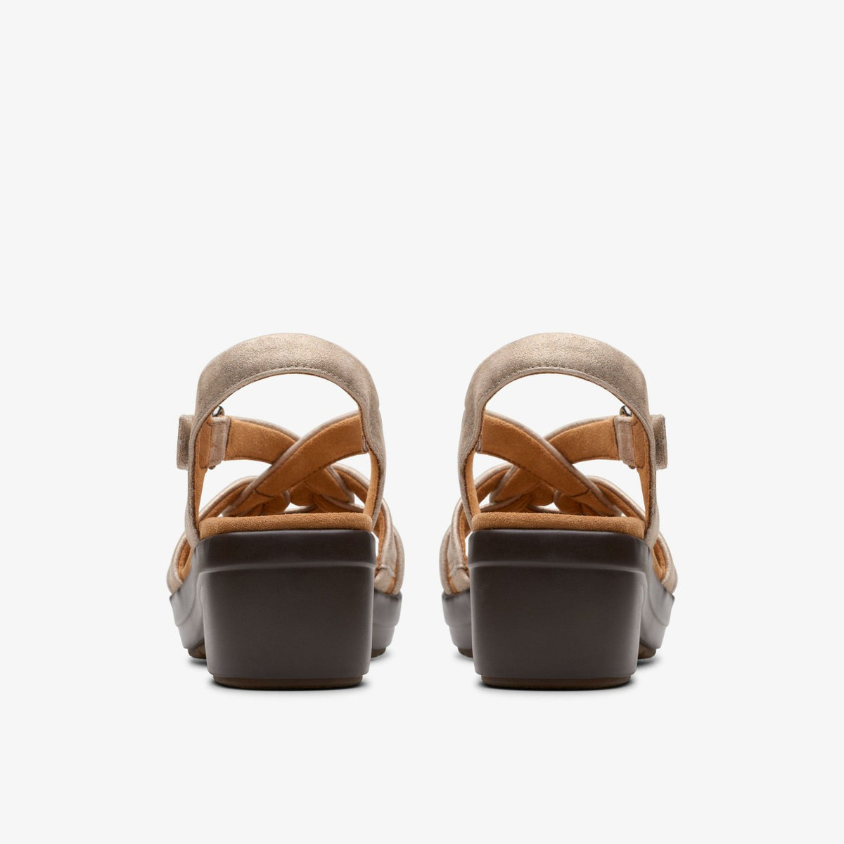 Tuleah Cross Metallic Leather - Clarks Women