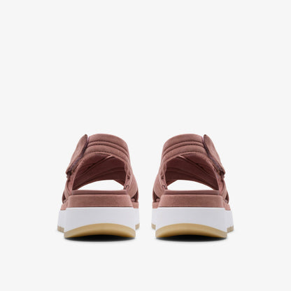 Tuscan Cross Mauve Suede - Clarks Women