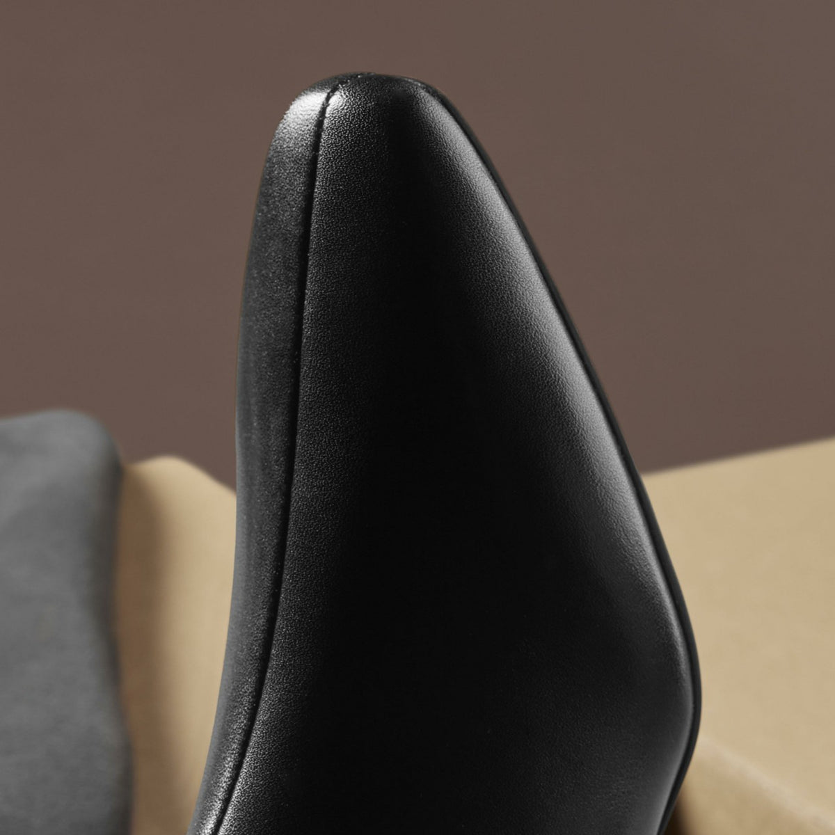Edina Tall Black Leather - Clarks Women