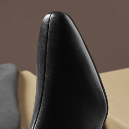 Edina Tall Black Leather - Clarks Women
