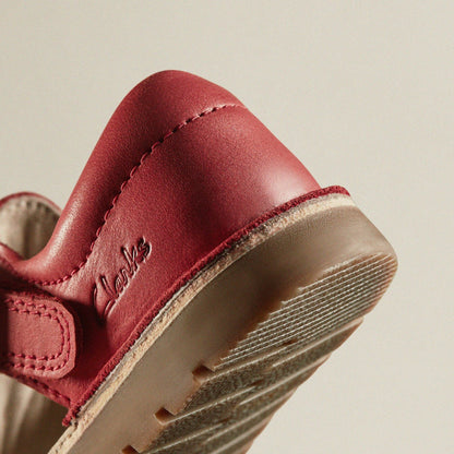 Playsun Toddler Red Leather - Clarks Kids
