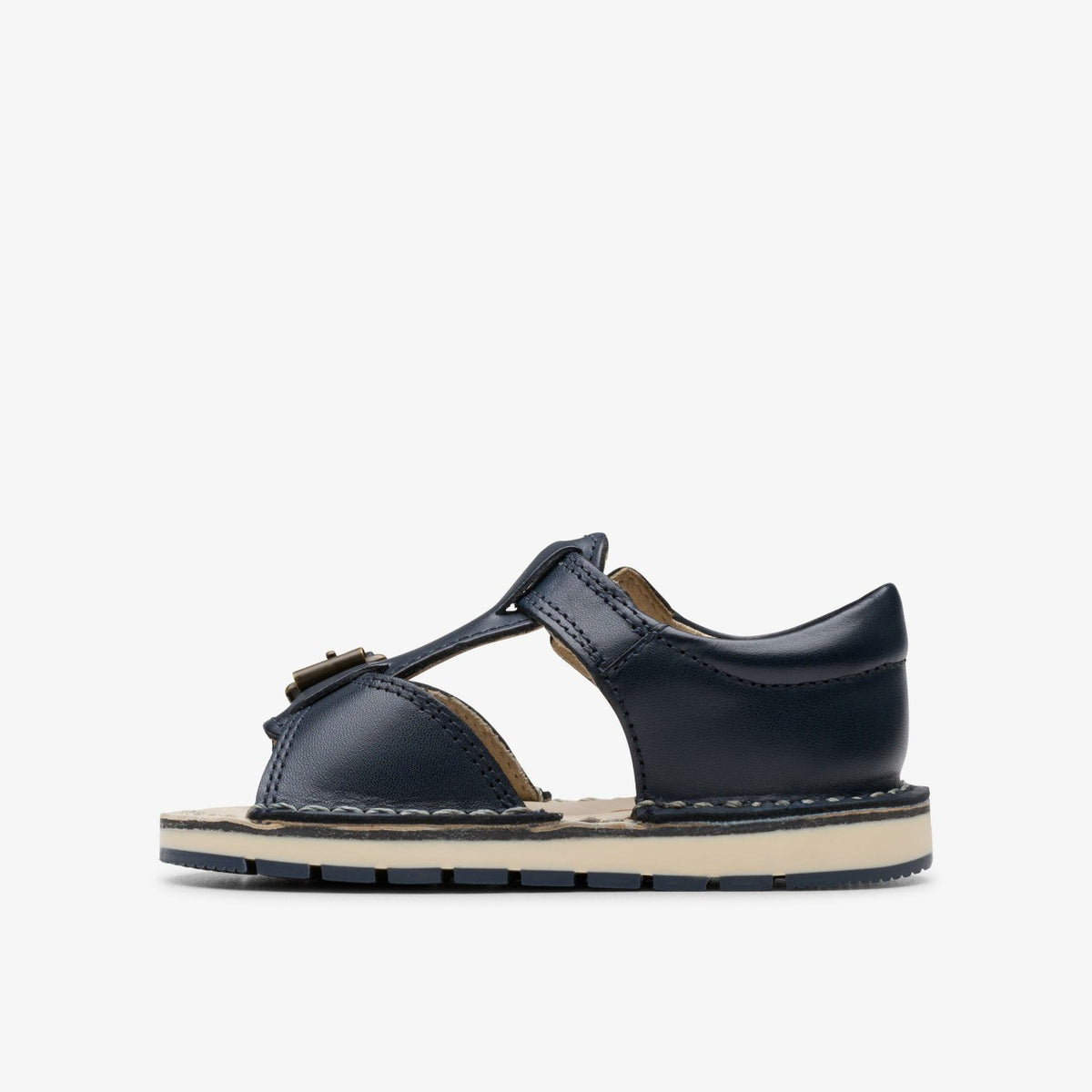 Playsun Toddler Navy Leather - Clarks Babies|Kids