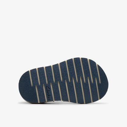Playsun Toddler Navy Leather - Clarks Babies|Kids