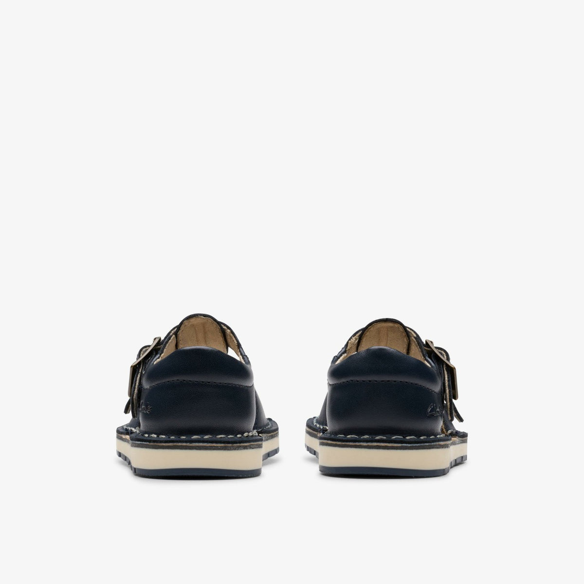 Playsun Toddler Navy Leather - Clarks Babies|Kids