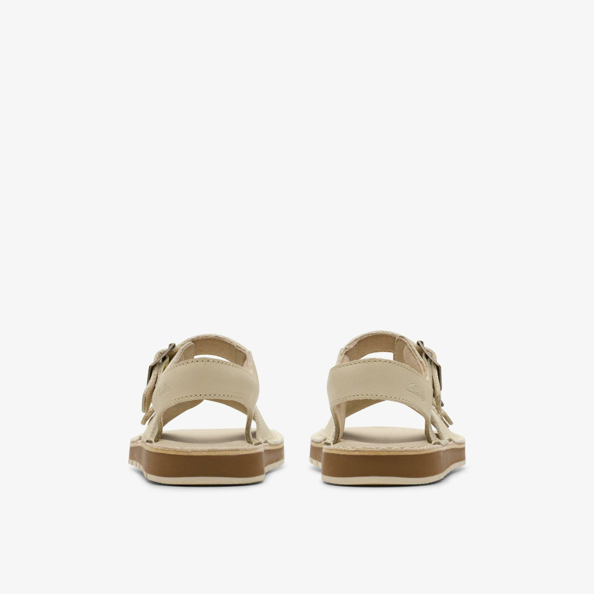 Playsun Kid Off White Leather - Clarks Kids