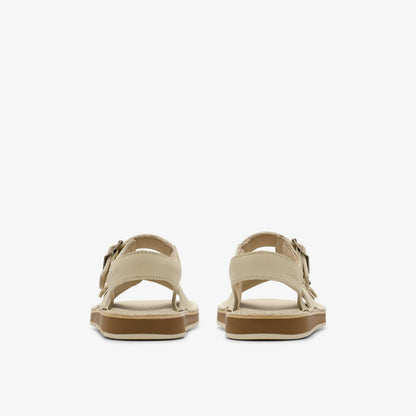 Playsun Kid Off White Leather - Clarks Kids