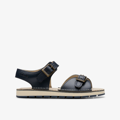 Playsun Kid Navy Leather - Clarks Kids