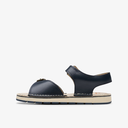 Playsun Kid Navy Leather - Clarks Kids
