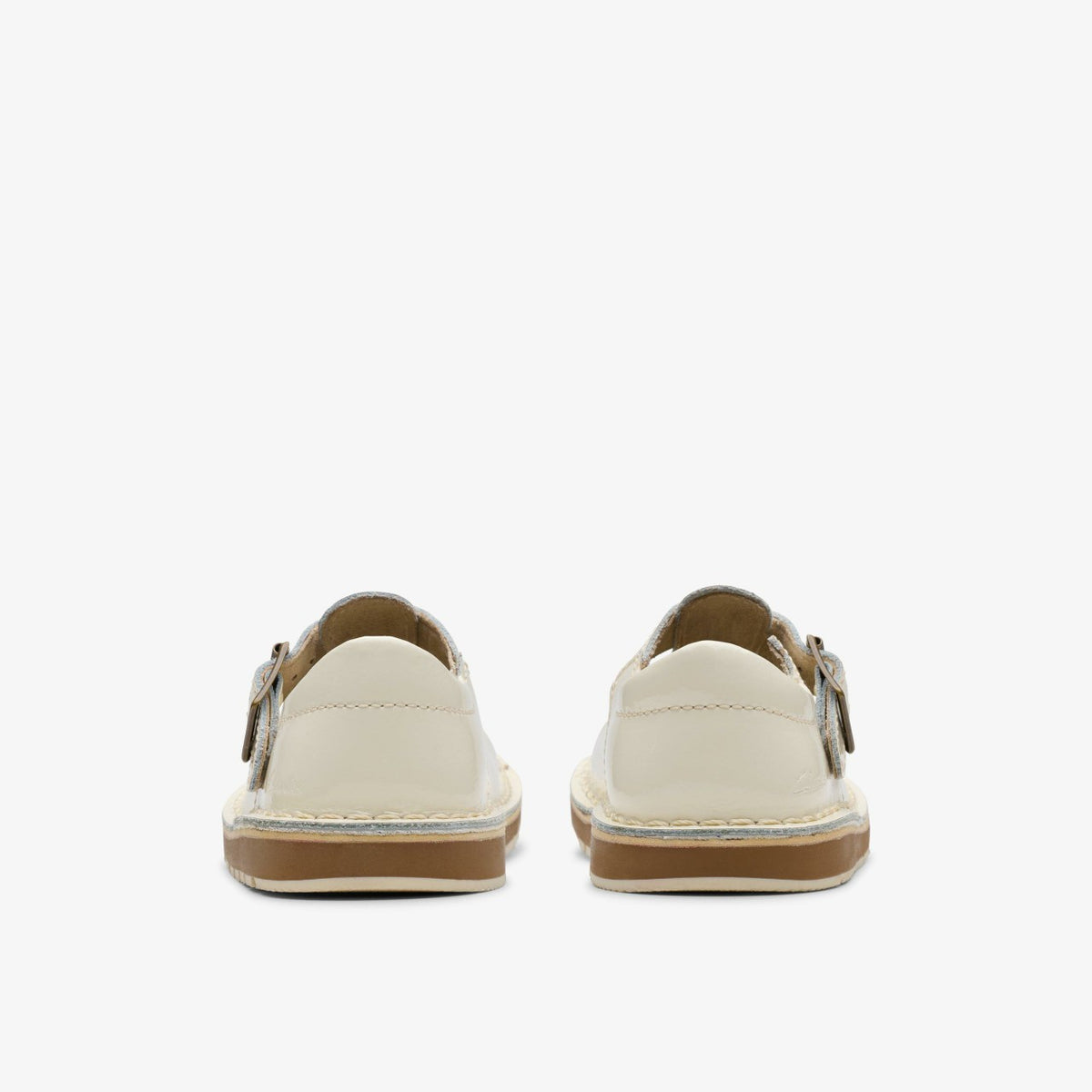 Joyful Skip Toddler White Patent - Clarks Kids