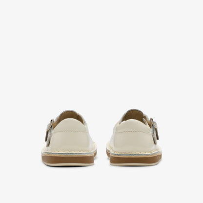 Joyful Skip Toddler White Patent - Clarks Kids