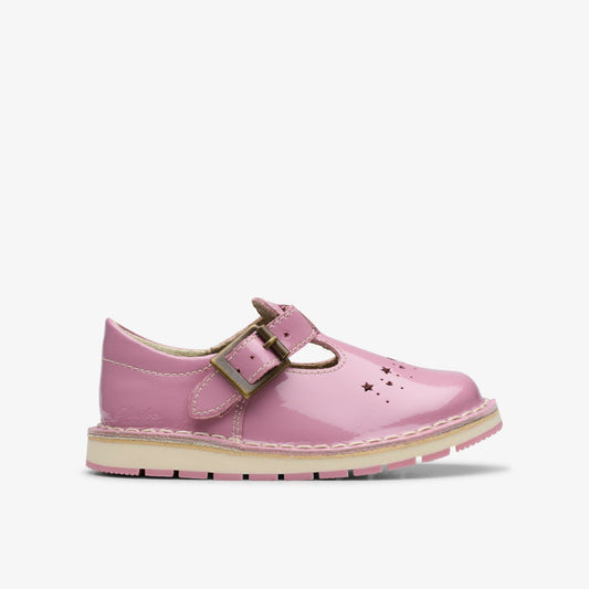 Joyful Skip Toddler Pink Patent - Clarks Kids