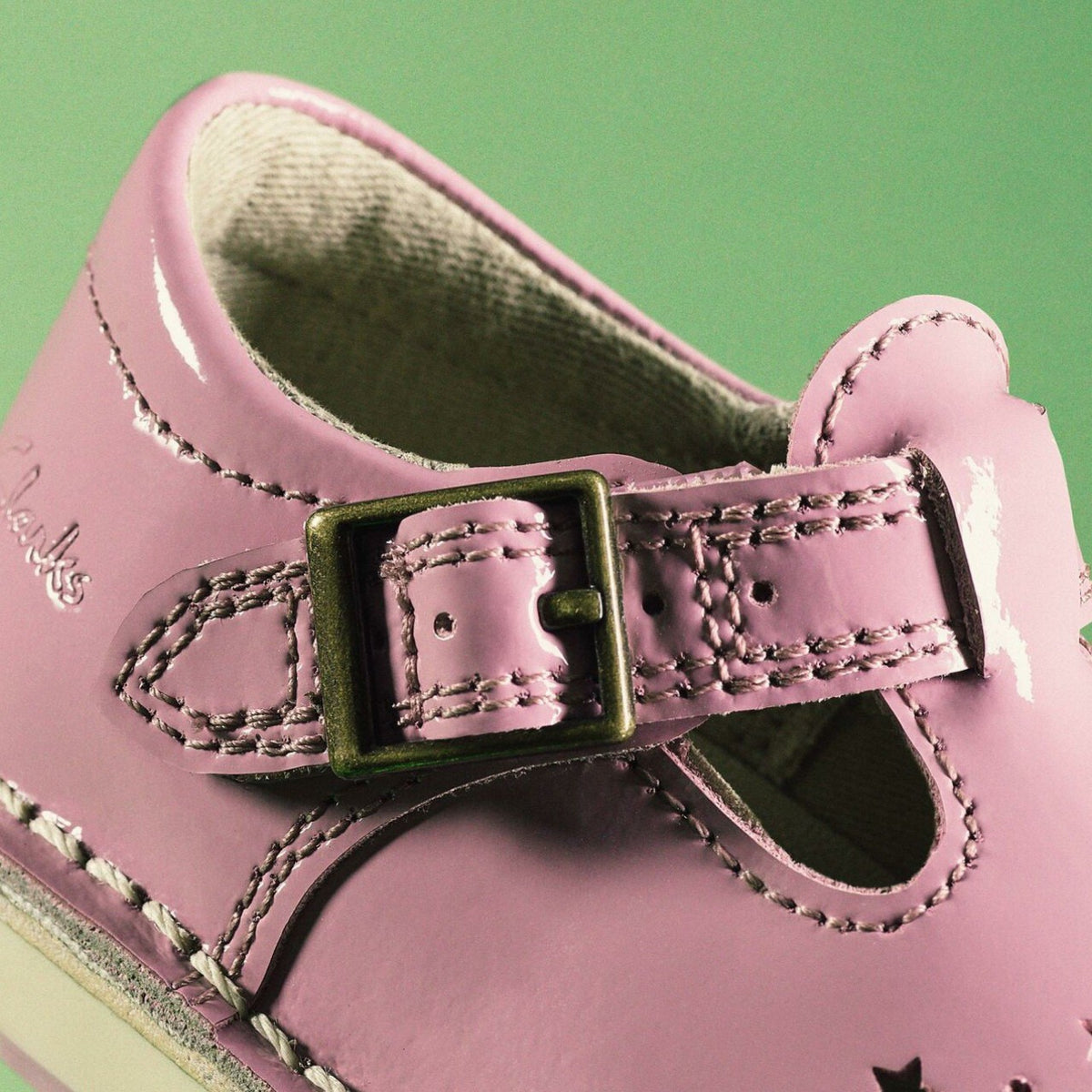 Joyful Skip Toddler Pink Patent - Clarks Kids