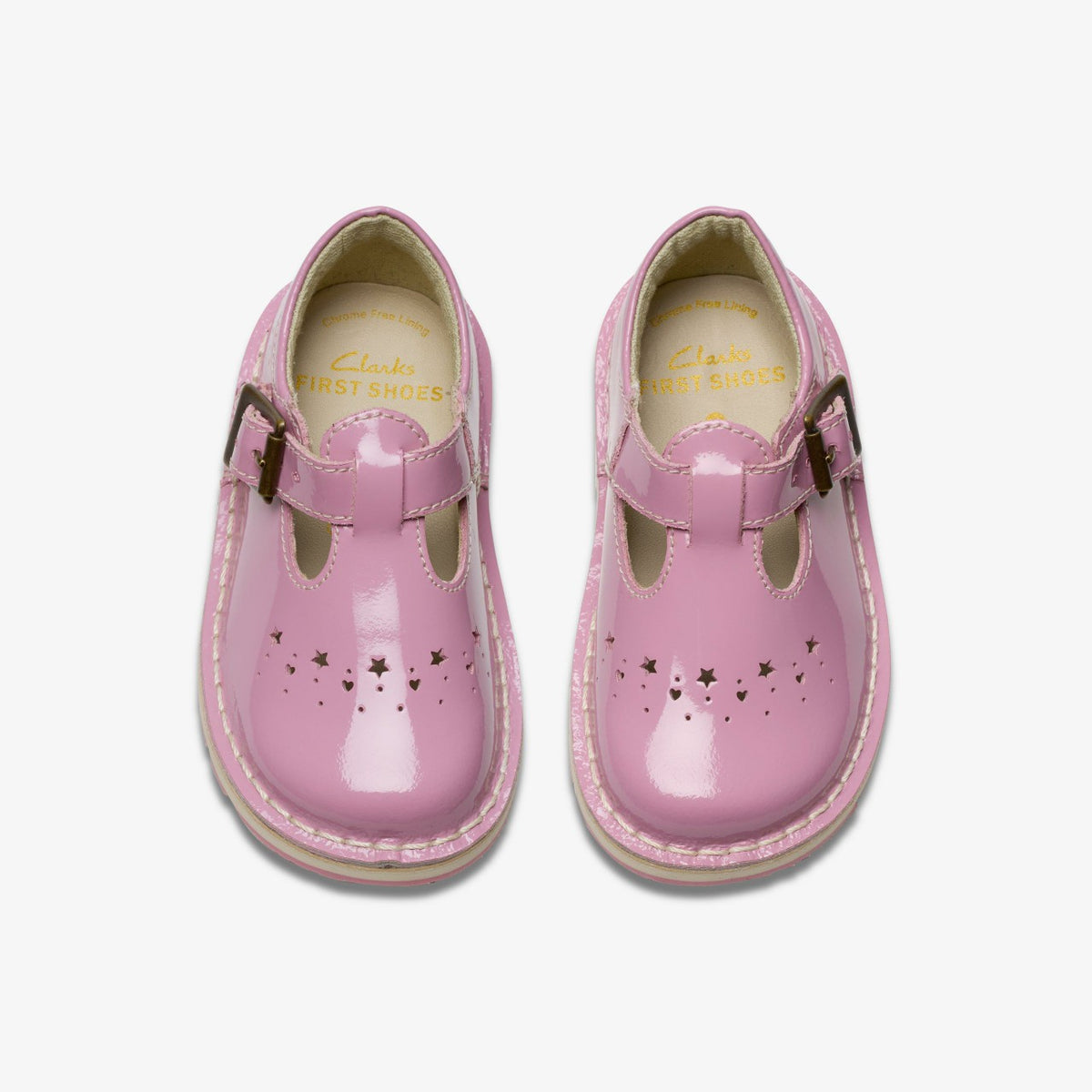 Joyful Skip Toddler Pink Patent - Clarks Kids