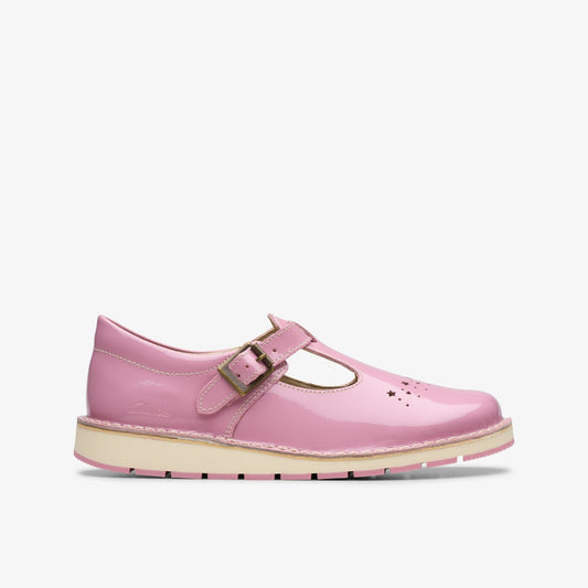 Joyful Skip Kid Pink Patent - Clarks Kids