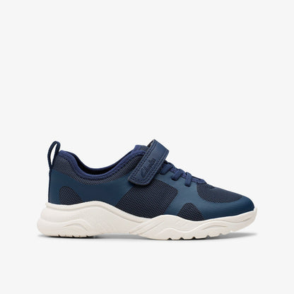 Feather Ath Kid Navy - Clarks Kids