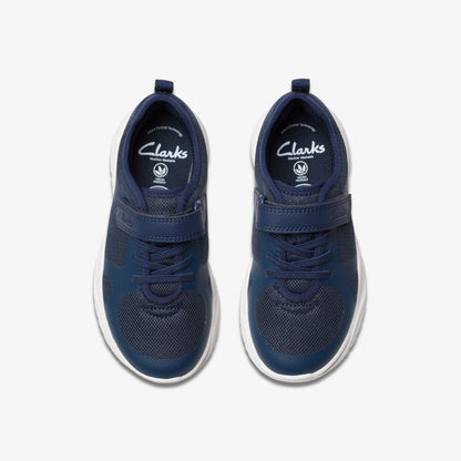 Feather Ath Kid Navy - Clarks Kids