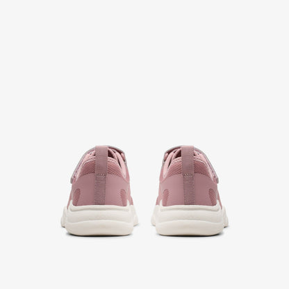 Feather Ath Kid Dusty Pink - Clarks Kids