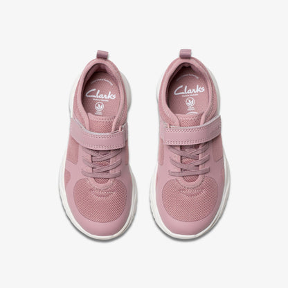 Feather Ath Kid Dusty Pink - Clarks Kids