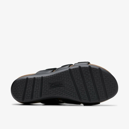 Calenne Lily Black Leather - Clarks Women