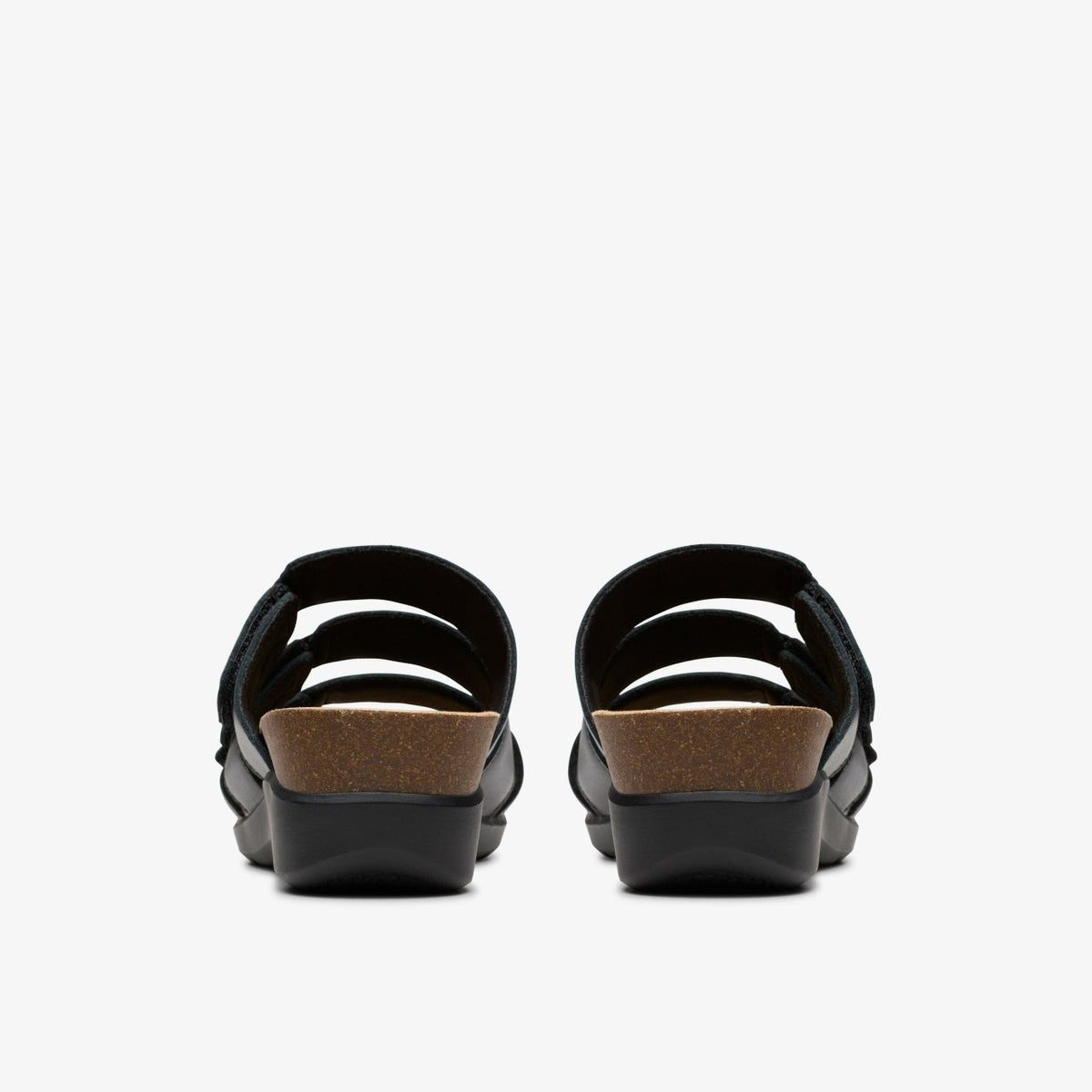 Calenne Lily Black Leather - Clarks Women