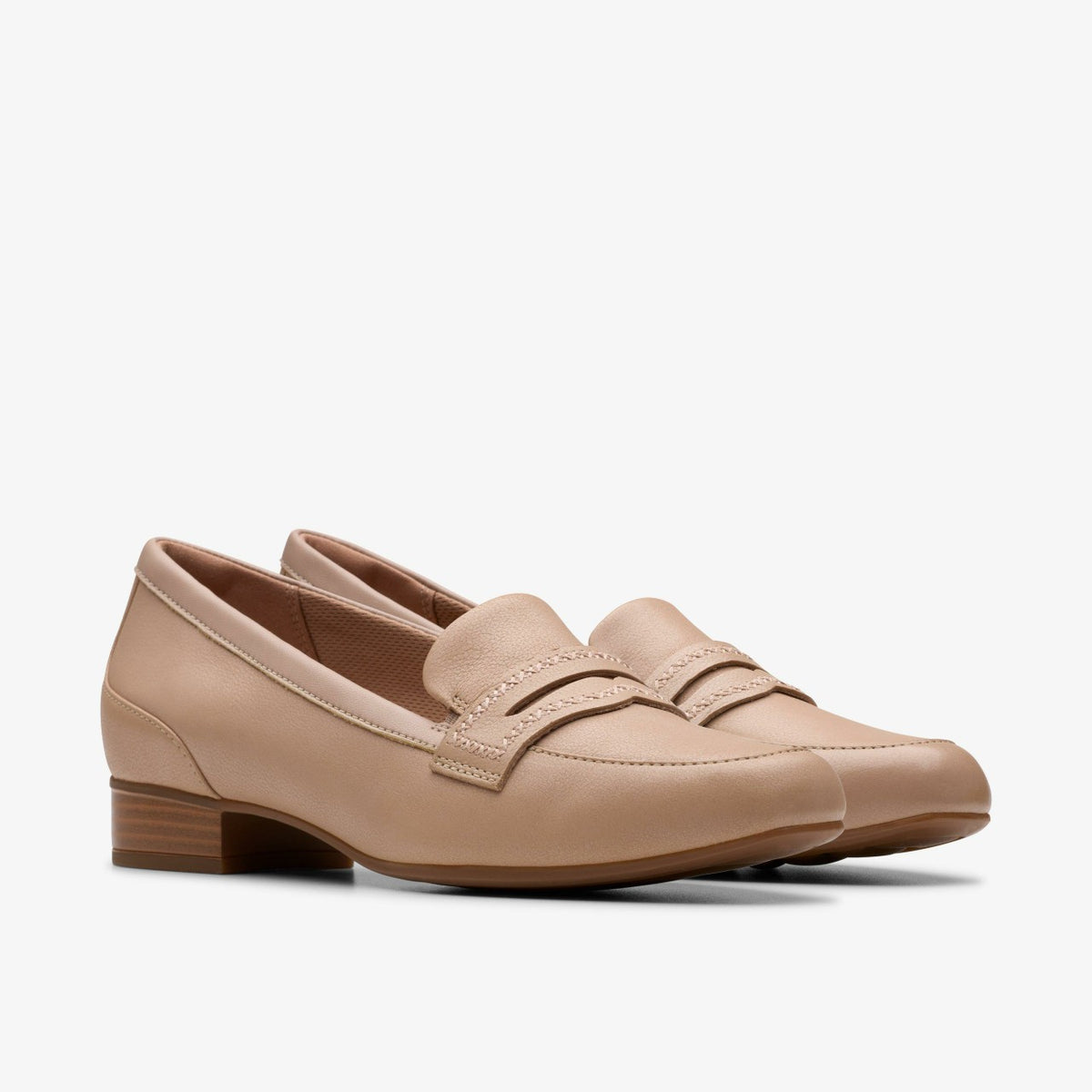 Juliet Top Beige Leather - Clarks Women