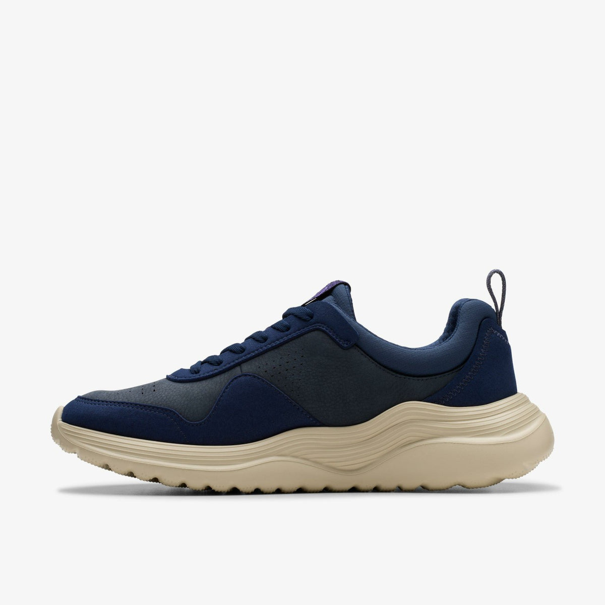LT 360 Lace Navy Nubuck - Clarks Men