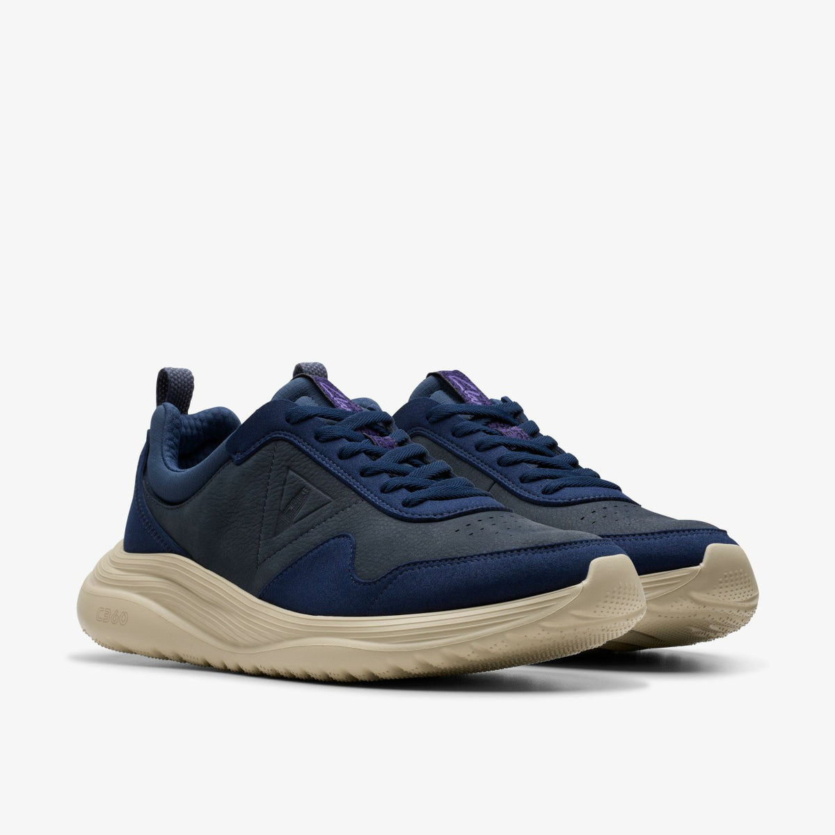 LT 360 Lace Navy Nubuck - Clarks Men