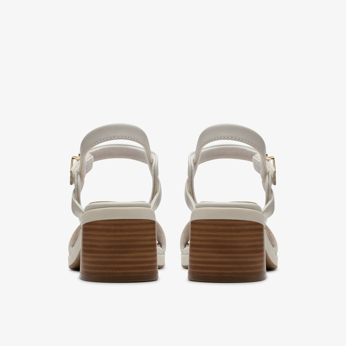 Jaylan Ray Off White Leather - Clarks Women