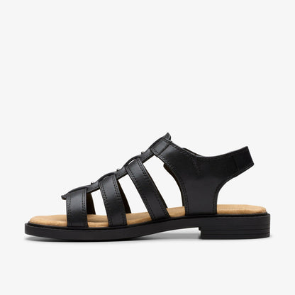 Trivanni Lux Black Leather - Clarks Women