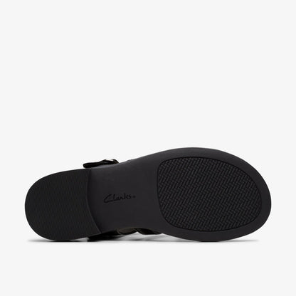 Trivanni Lux Black Leather - Clarks Women