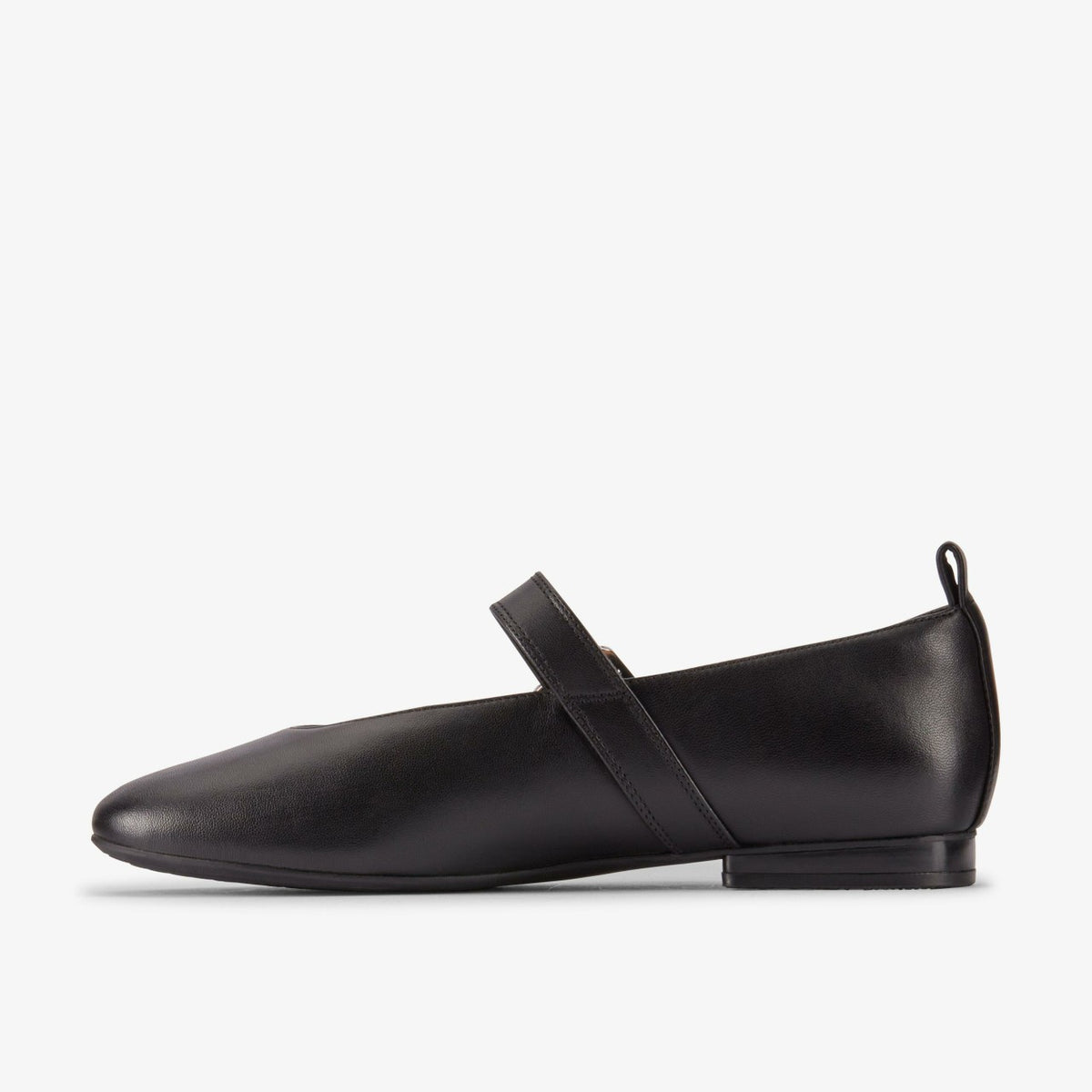 Fawna Bar Black Leather - Clarks Women