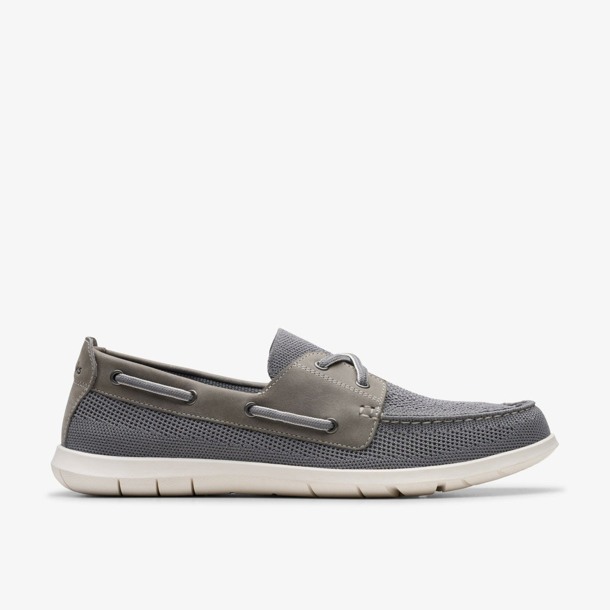 Flexway Tie Grey Combination - Clarks Men