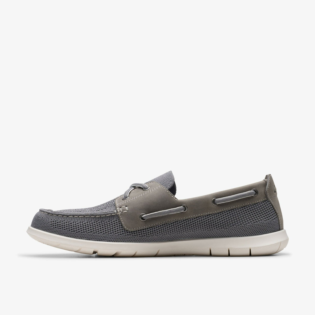 Flexway Tie Grey Combination - Clarks Men