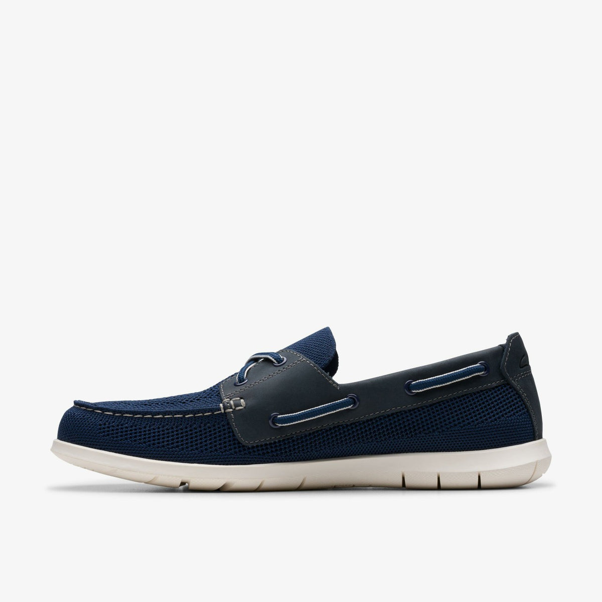 Flexway Tie Navy Combination - Clarks Men