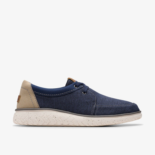 Relax Lite Lace Navy Combination - Clarks Men