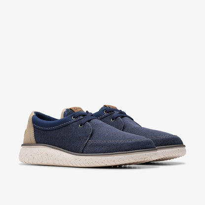 Relax Lite Lace Navy Combination - Clarks Men