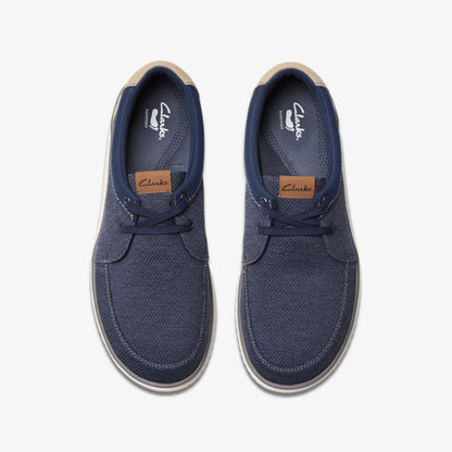 Relax Lite Lace Navy Combination - Clarks Men