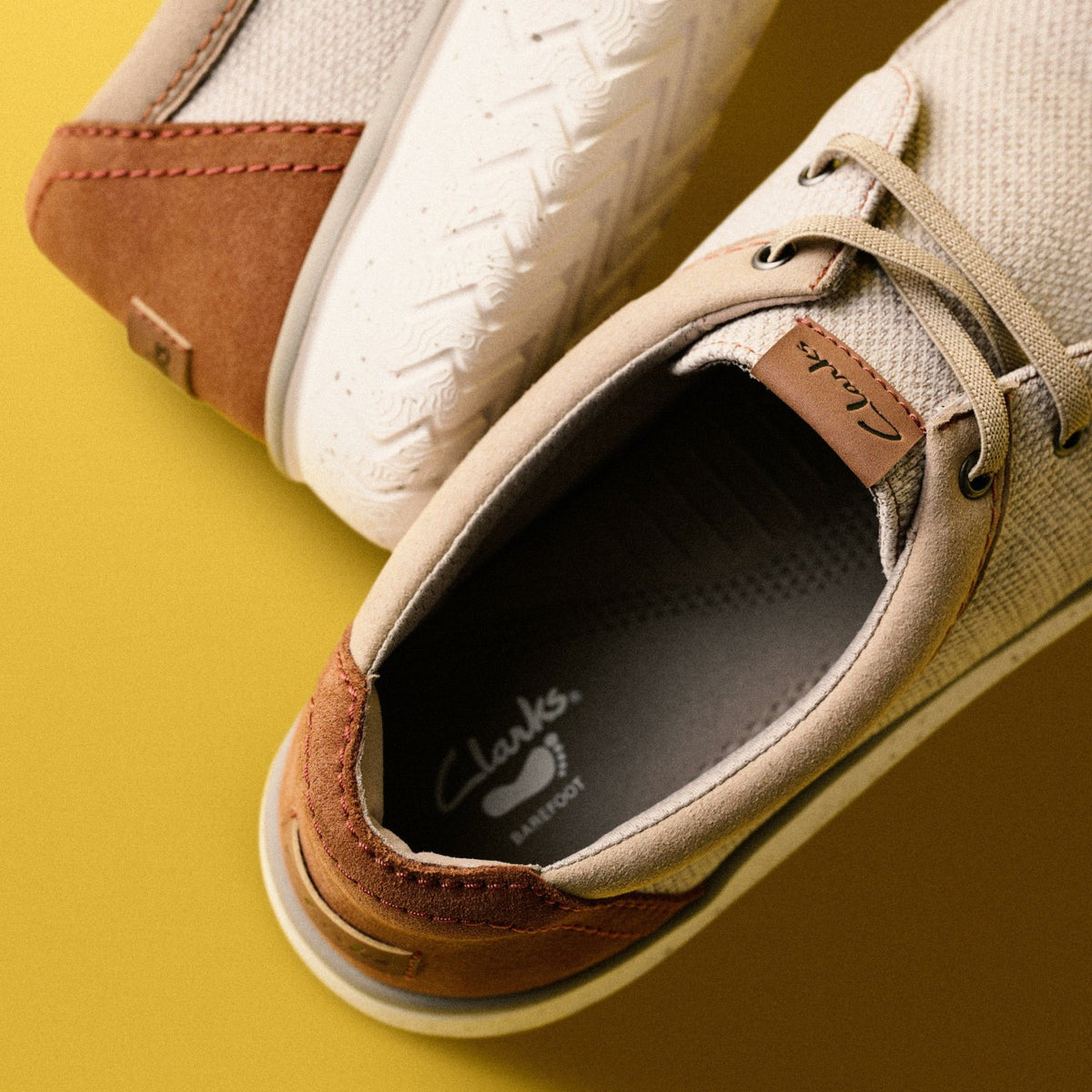 Relax Lite Lace Sand Textile - Clarks Men