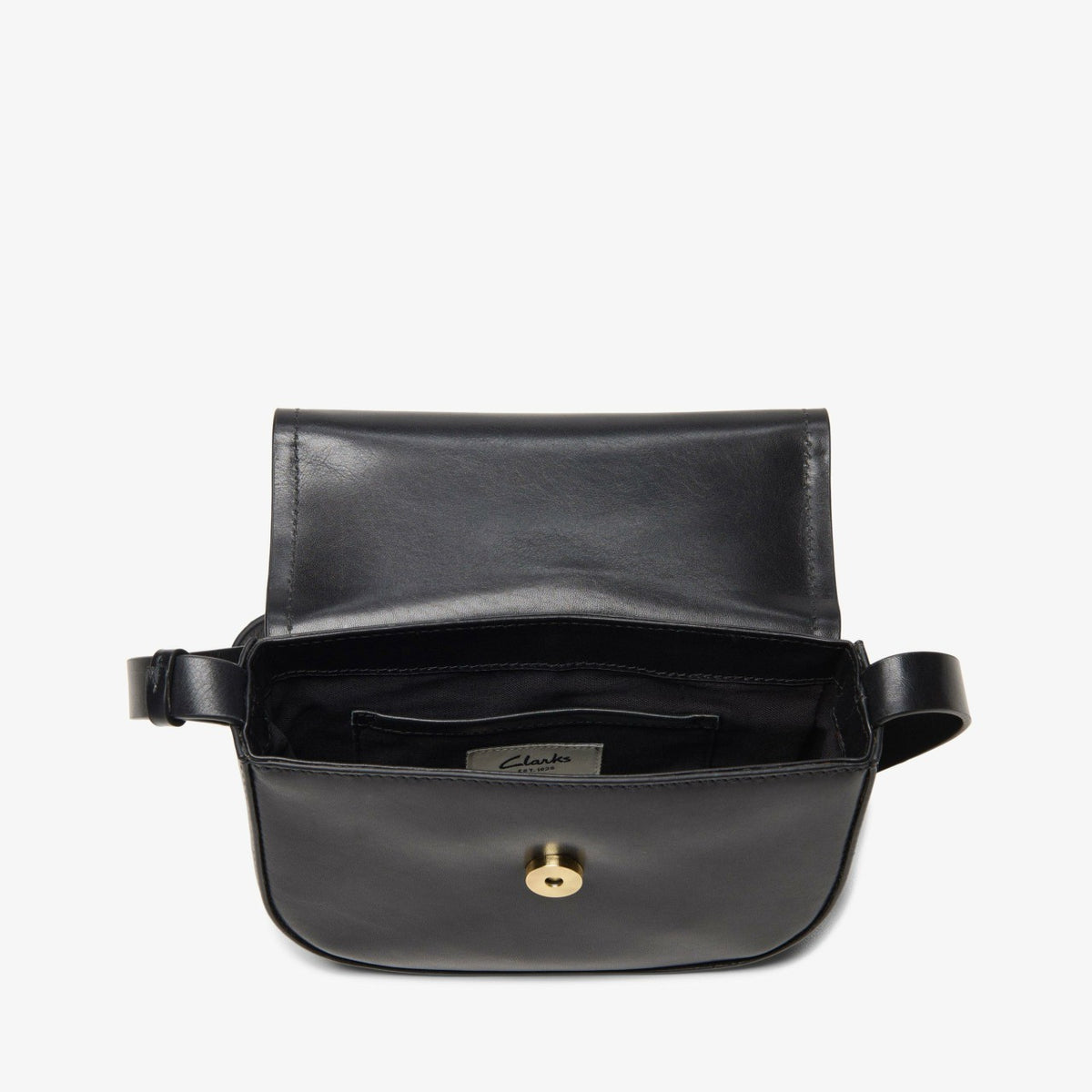 Casual Cross 3 Black Leather - Clarks Women