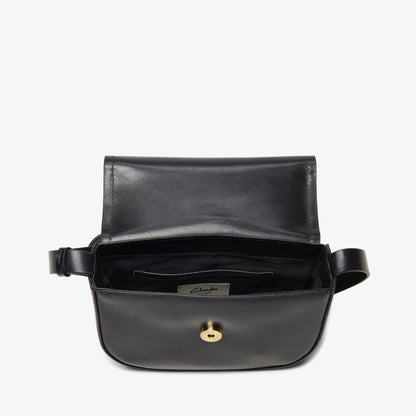 Casual Cross 3 Black Leather - Clarks Women