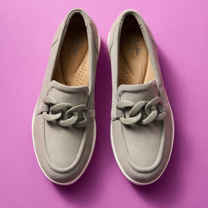 Zylah May Stone Suede - Clarks Women